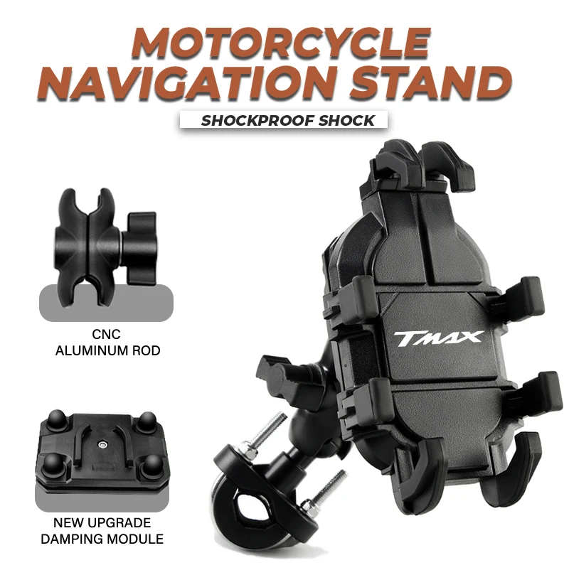 

Держатель для телефона на мотоцикле, навигационный кронштейн для езды, противоударный для YAMAHA TMAX 530 500 560 TMax 530 SX DX TECH MAX, аксессуары