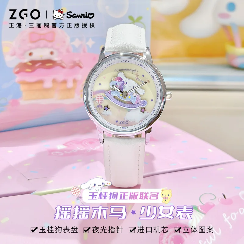 

Sanrio Watches for Women Cinnamoroll Unicorn Watch Female Style Student Wristwatchs Waterproof Hello Kitty Quartz Watch