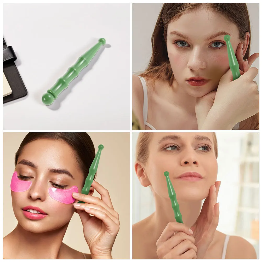 

2Pcs Foot Massage Tools Resin Gua Sha Sticks Multi-Function Acupressure Rods Eye Facial Relaxation Therapy Manual Scraping