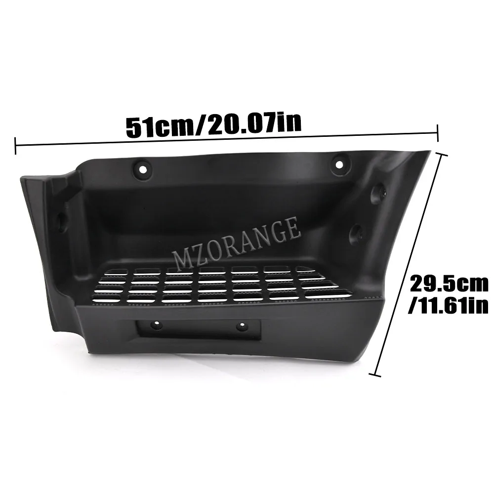 Black Side Step Under Door Plastic For MITSUBISHI CANTER FUSO FE 2005-2020 MK486009 MK486008 ABS Plastic Car Accessories