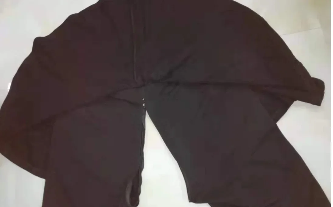 Kruis Rits Open Sexy Paar Outdoor Datum Sport Broek Vrouwelijke Dans Action Rok Ontwerp Dans Broek Elastische Hoge Taille