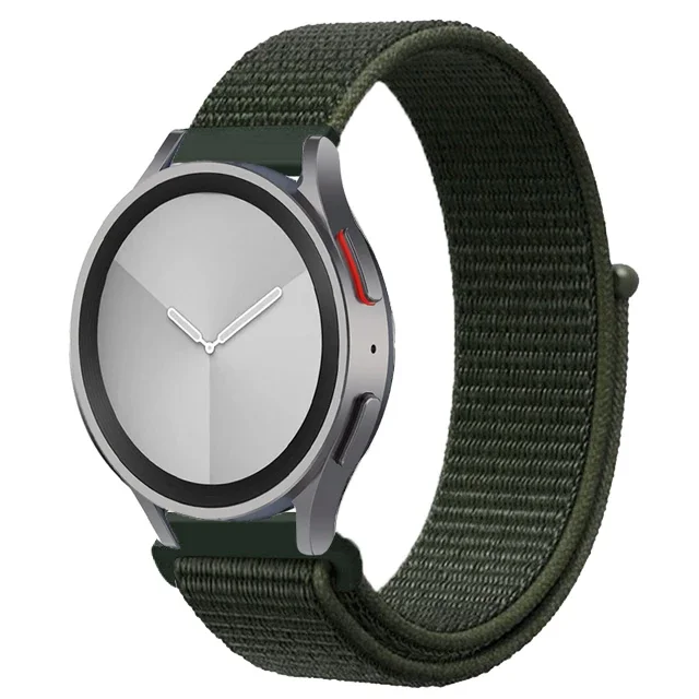 Nylon-Schlaufenband für Samsung Galaxy Watch 6/5/pro/4/Classic/active 2 43-47-44 mm 20 mm/22 mm Sportarmband Huawei GT 4/2/e/3 Armband