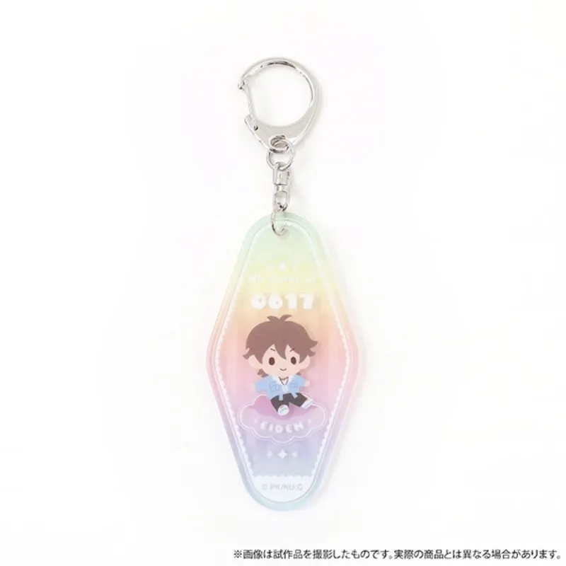 Nu: Carnival KeyChain Women Birthday Key Chain for Men Rei Key Ring Eiden Acrylic Keyring Aster Pendant Cos Girls Gift Morvay