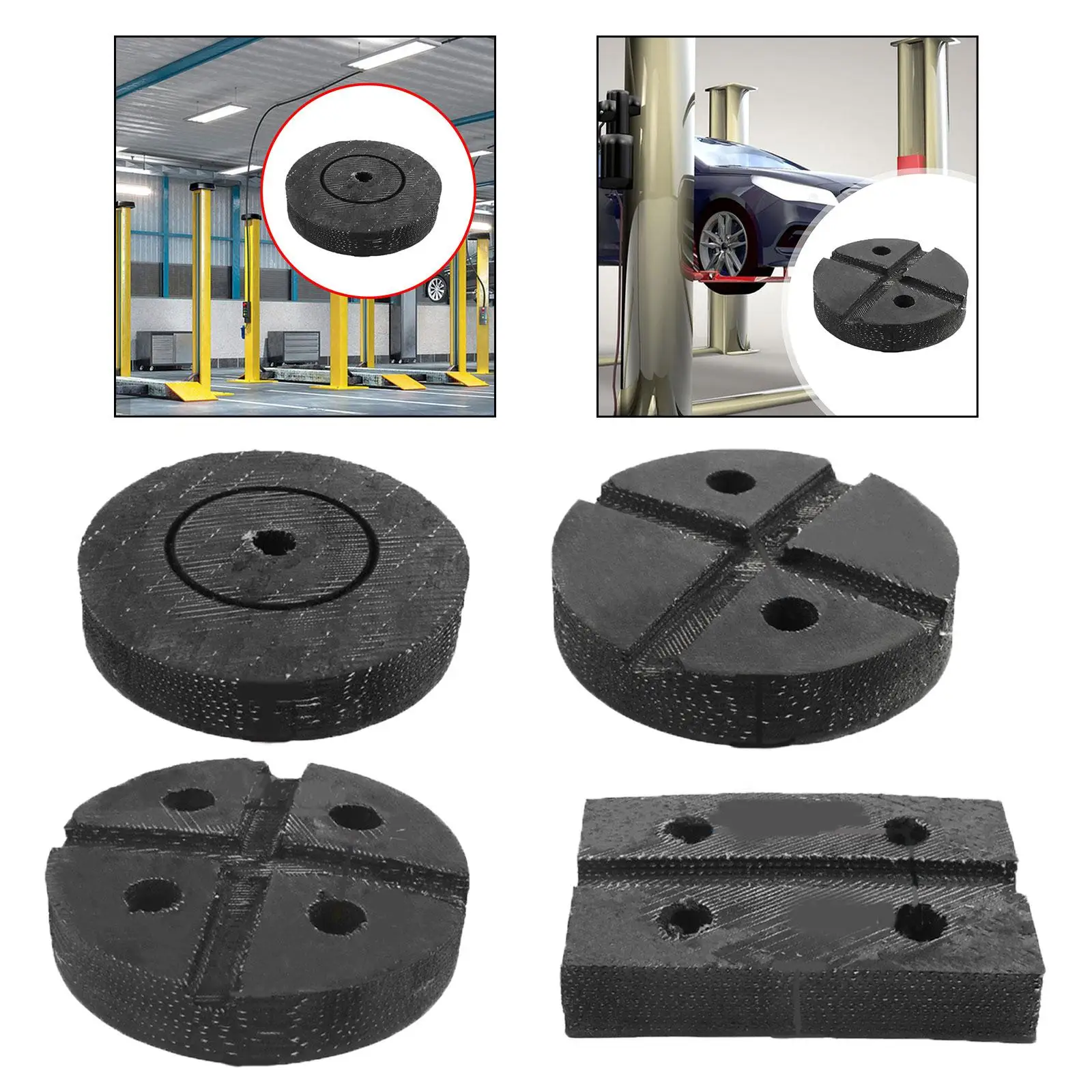 وسادة مطاطية لرفع السيارة وسادة ذراع مطاطية صلبة لرافعة شاحنة السيارات #4