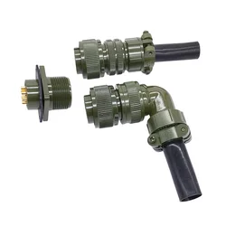 Military Specification Connector 5015 MIL STD Plug&Socket 18S-1 18S-8 18S-12 MIL-C Circular Connectors MS3102A MS3106A MS3108A