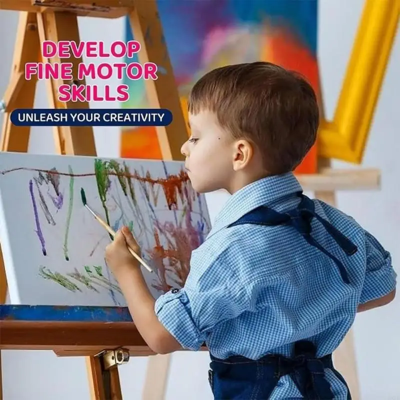 Watercolor Paint Set Washable Watercolor Color with Paint Brush for Kids Valentines Classroom Exchange Party Game Prize 