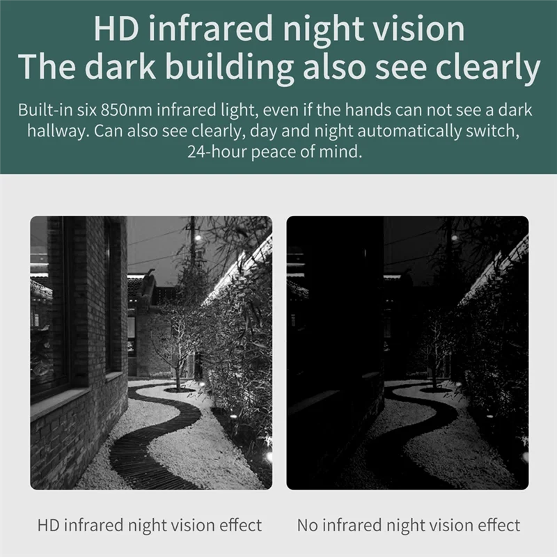 Smart Wifi Video Türklingel Wireless Voice Intercom Monitor 1080P HD Nachtsicht Smart Türklingel Kamera-Y41A