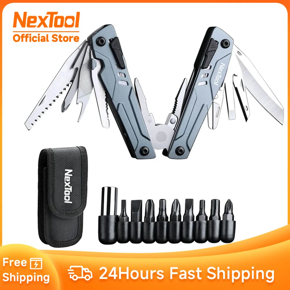 

Nextool Sailor Pro 14 In 1 Portable Multitool Stainless Steel Multitool Camping Pliers Tool Folding Knife Survival Knives Multi