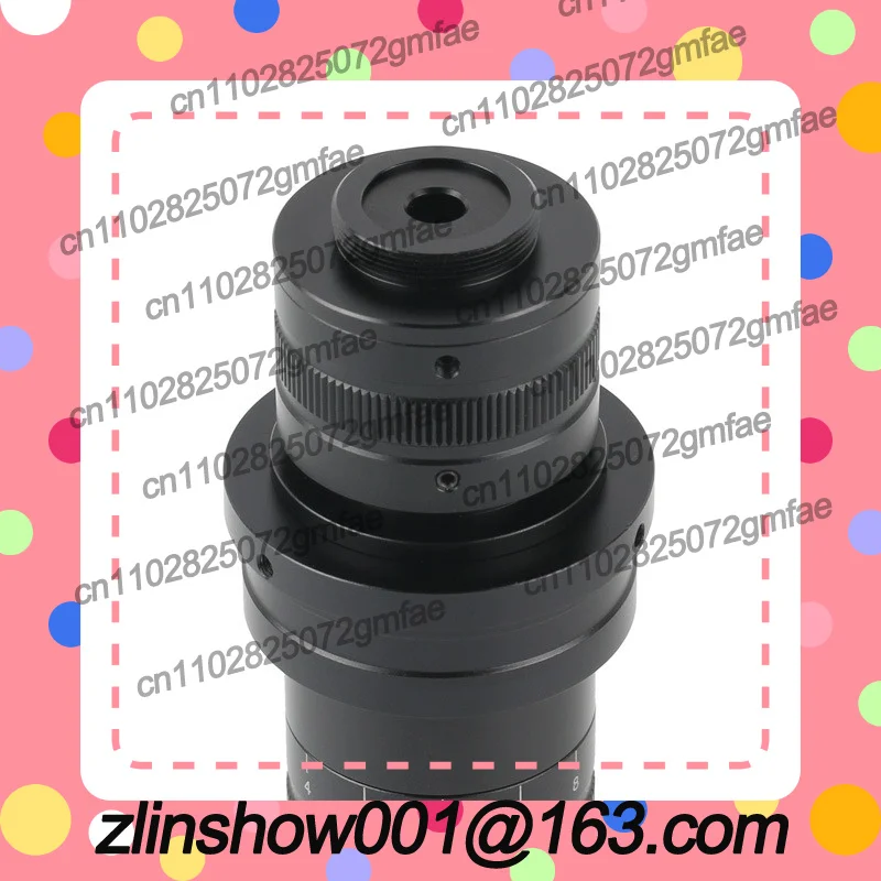 200X/300X/400X/800X Single Cylinder C Interface Industrial Camera Lens 0.5X 0.75X 1X Objective Lens