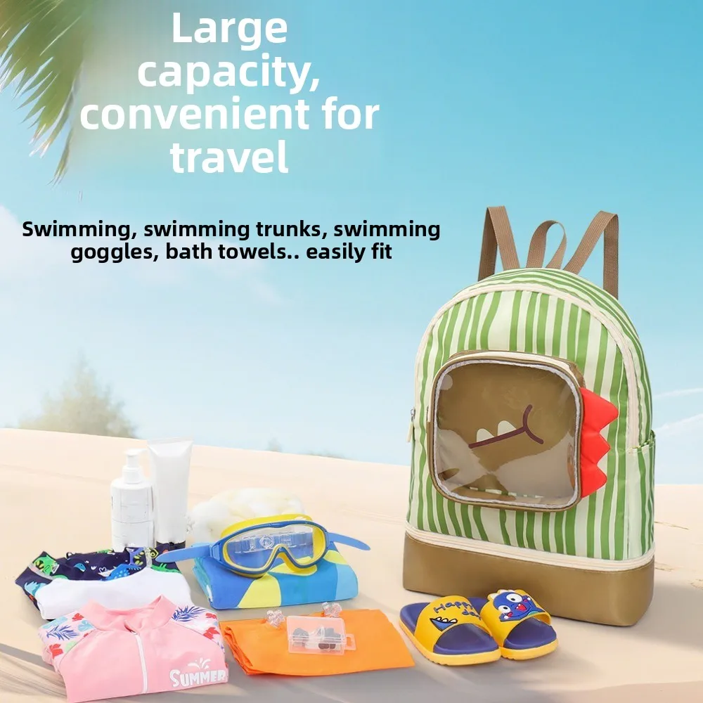 

Dry Wet Separation Children's Swimming Bag Cute Shape Shoe Compartment Swimsuit Storage Bag Waterproof Cute