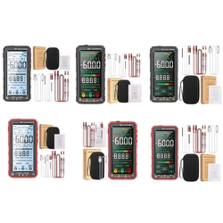 Rechargeable Detector Multimeter AC-DC Volt-Current Resistance Capacitance Diode Live-Wire Temperature Tester Flashlight