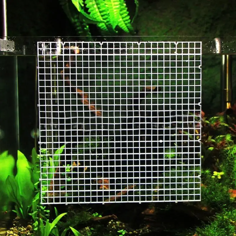 2025 Nuovo griglia del fondo per acqua per acquario per vaso isolamento in plastica del divisore filtro
