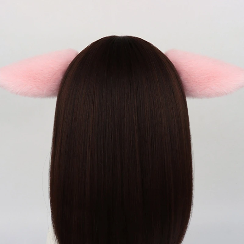 Furry Ears Hair Hoop Daily Wear Animal Headgear Headbands for Fashionable Looks