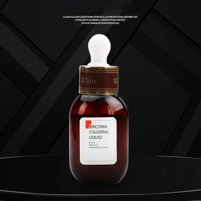 

1 Box Dental Materials Zirconia Toner Whitening Dental Implant Zirconia Coloring Liquid White Special Color Blocking Agent Tool