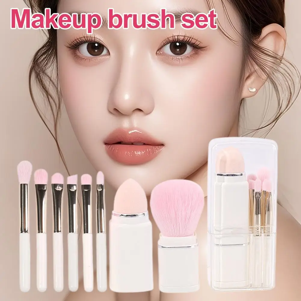 

1set Makeup Brush Set Makeup Concealer Brush Blush Loose Powder Eye Shadow Highlighter Foundation Brush Beauty Tools