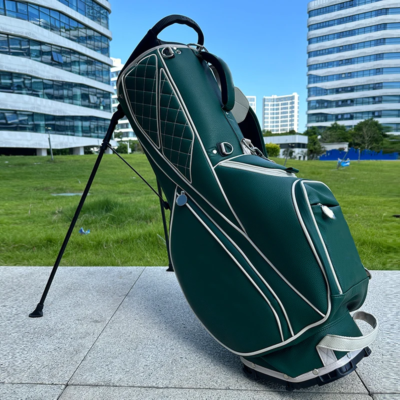Multicolor Waterproof PU Leather 5 Ways Korea Golf Stand Bag in Stock Golf Bags Men Women