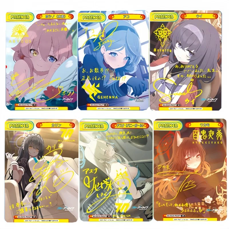 

Коллекционные карточки Blue Archive: Ичиносе Асуна, Какудатэ Карин, Хошино Косака, Вакамо (3 шт./набор) — Складные флеш-карты для самостоятельной сборки, подарки