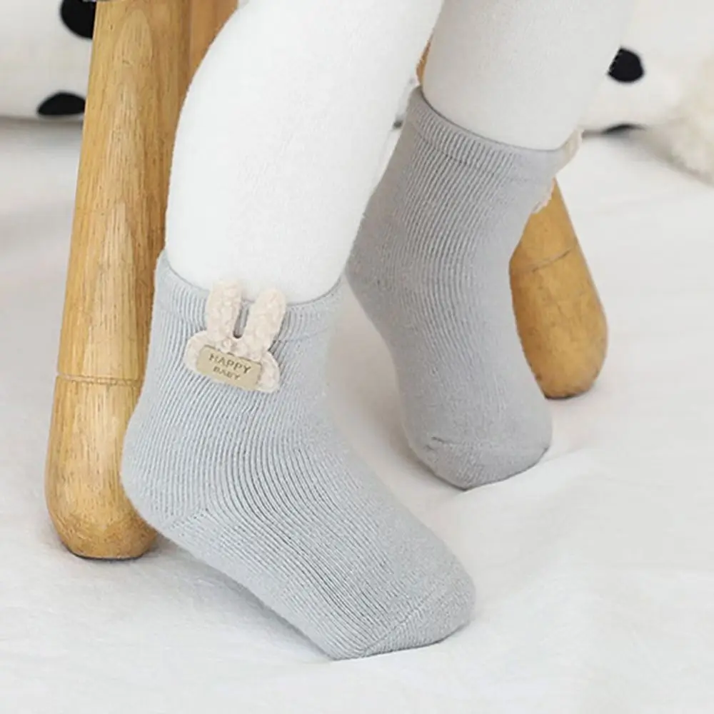 New Cotton Baby Warm Socks Soft Thickened Cotton Terry Socks Warm Winter Floor Socks Winter Warmth