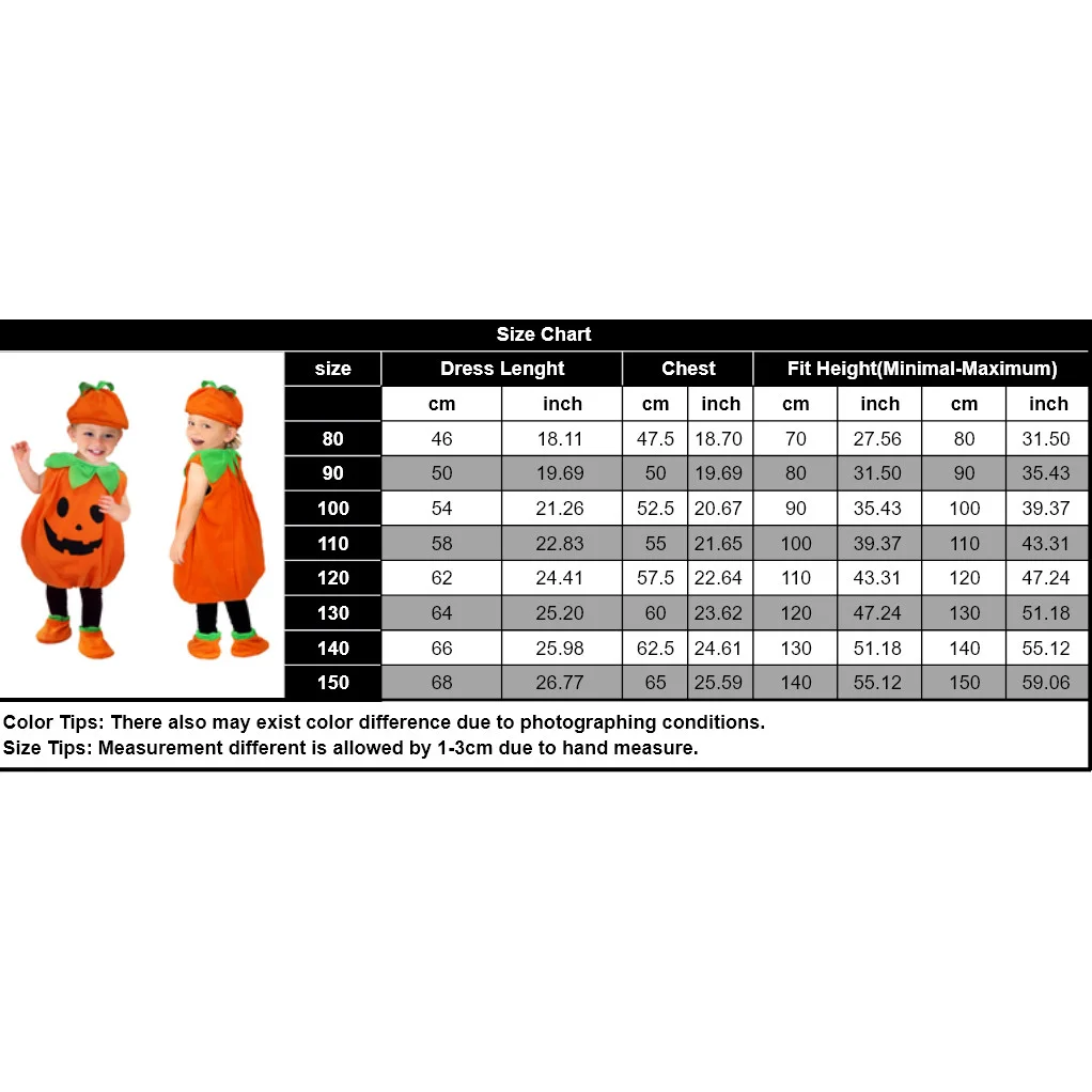 Niedlicher Baby-Strampler mit Kürbismotiv, Halloween-Einteiler für Kleinkinder oder als Alltagskleidung, Kostüm für Geburtstagsfeiern – Detail 1