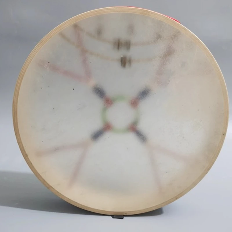 

Goatskin Shaman Drum Adult Beginner Practice Shaman Drum Meditation Relaxation Hand Drums Professional Percussion Instruments