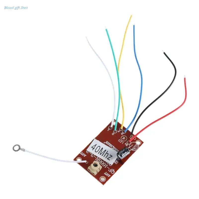 Bảng thu và phát từ xa 4CH 40MHZ có ăng-ten cho Robot ô tô DIY