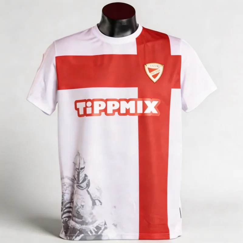 2026new Hungarian Football Fan Uniform CocaCola3D Printed Sports Leisure Comfortable Breathable Quick Drying Parent-child Outfit