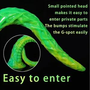 Steker Pantat Panjang Steker Anal Panjang Silikon Penis Dildo Tentakel dengan Cangkir Hisap Mainan Seks Anal Besar Pijat Vagina Progresif 8 penjualan terbaik tentakel fleshlight - №