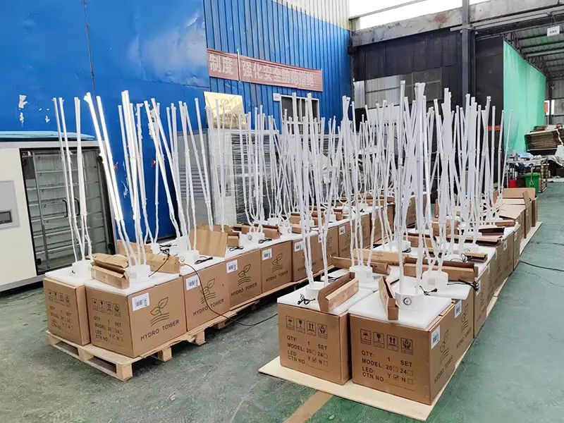 Plug And Play Solar SystemBalcony Solar MicroinverterLyine Manufacturer  Tower Vertical Hydroponic Plastic Hydroponics To