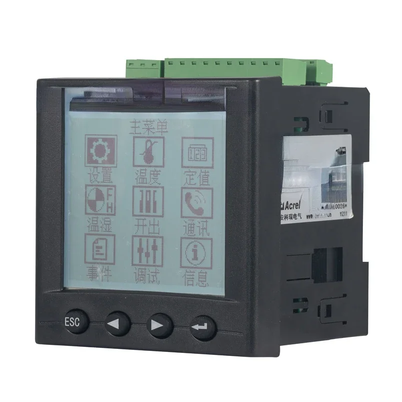 Din rail installation low voltage cabinet motor and Wired high voltage transformer temp measurement device