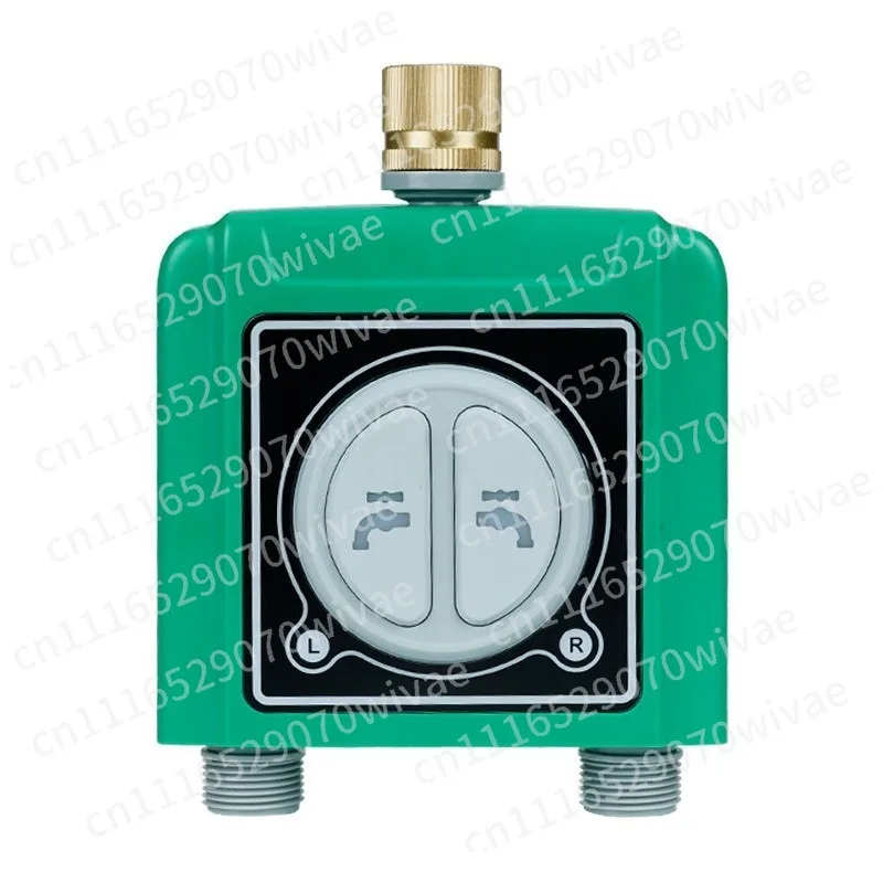 Automatic irrigation dual station controller automatic watering flower WIFI mobile phone intelligent timing rainfall sensing