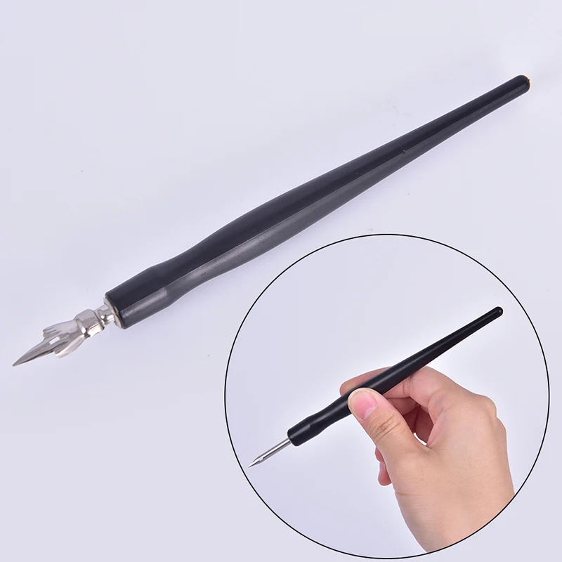 Manga Stift Spitze Stift Set Anime Farbe Zeichnung Multifunktion stift Dip Kalligraphie Zeichen werkzeug Set 5 Feder mit 1 Halter