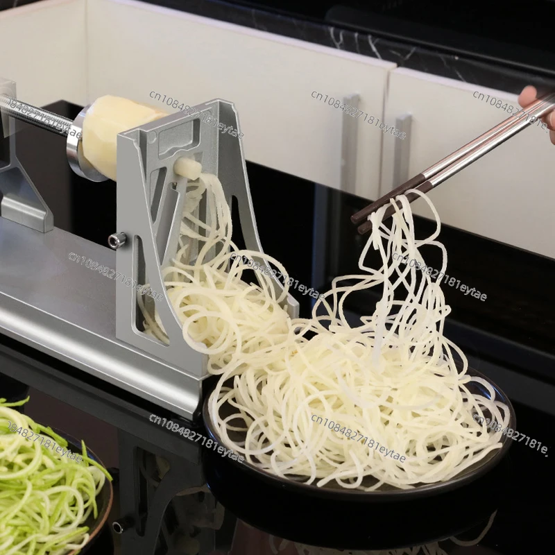 

Multifunctional Manual Vegetable Cutter Aluminum Alloy Potato Chips Slicer Cabbage Shredding Machine