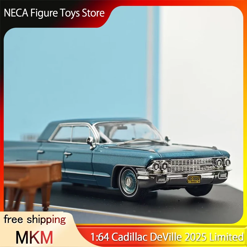 

MK Miniatures 1:64 Cadillac DeVille Green Book Movie Edition 2025 Beijing Exhibition Limited Alloy Film Car Replica Collectible