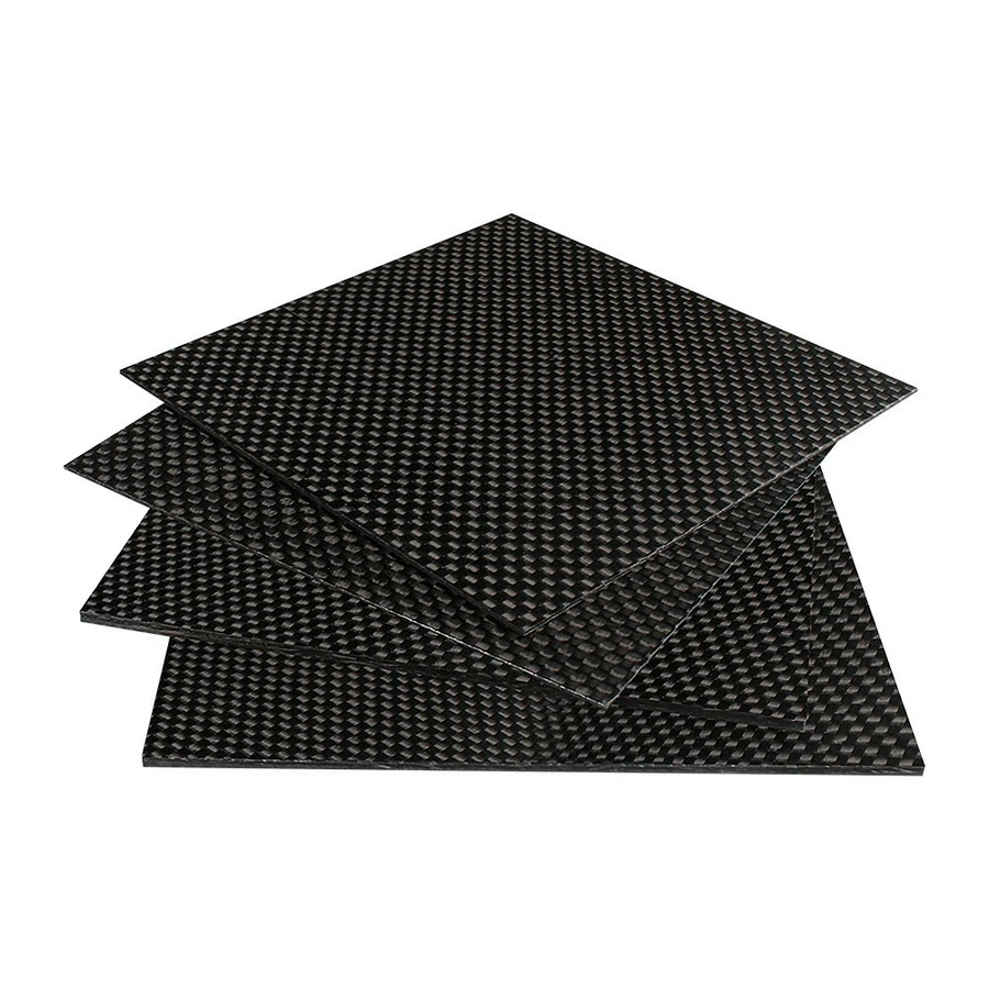 1PCS 400X500MM Matt Surface Carbon Fiber Plate Panel Sheets High Composite Hardness Material 3K Twill Plain Carbon Fiber Board