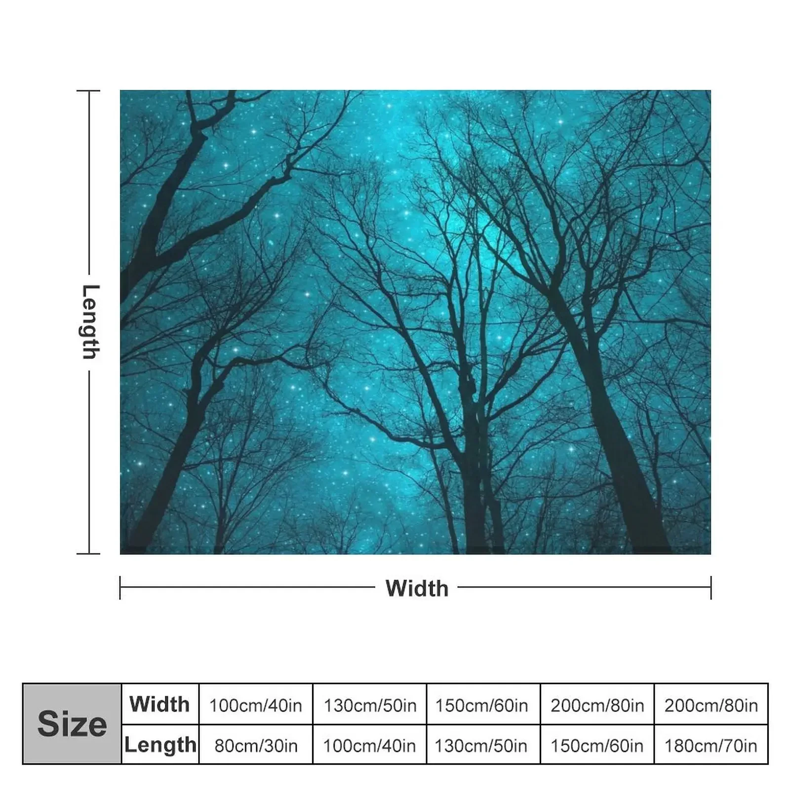 Stars Can't Shine Without Darkness Throw Blanket Designers Decorative Throw Quilt Blankets