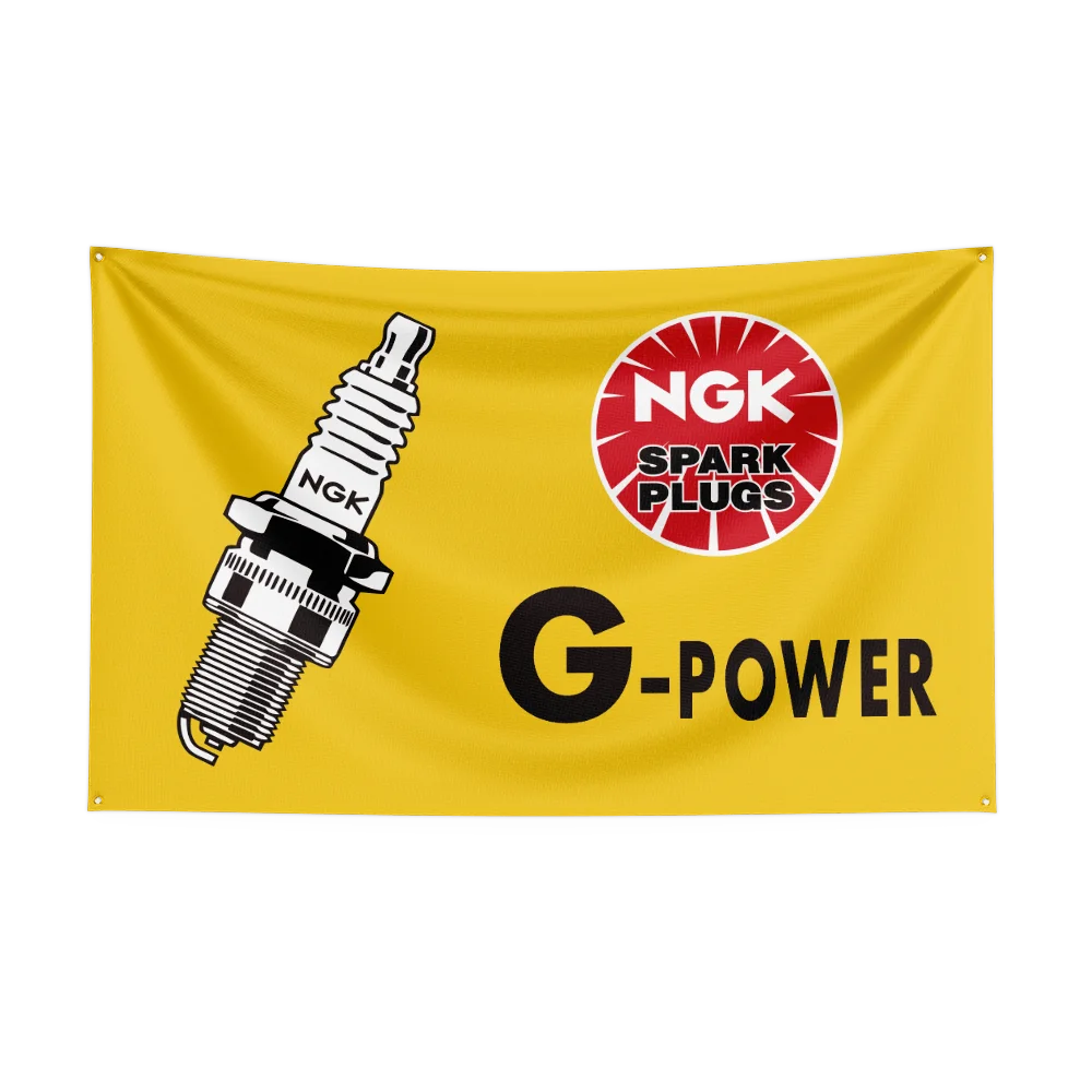 L-N-GK-S Werkzeugflagge aus Polyester, Bedruckte Autoflaggen, Banner, Wandteppich für Raum- und Garagendekoration, Elektrowerkzeug-Flagge