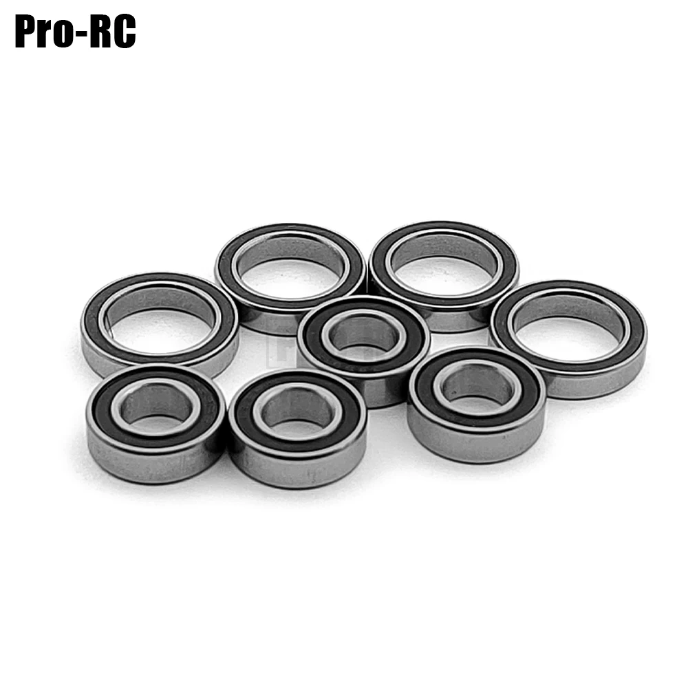 For Tekno 1/8th NT48 Competition Buggy Kit Wheel Hub Sealed Bearing Kit (8Pcs) Rc Car Uprade Parts