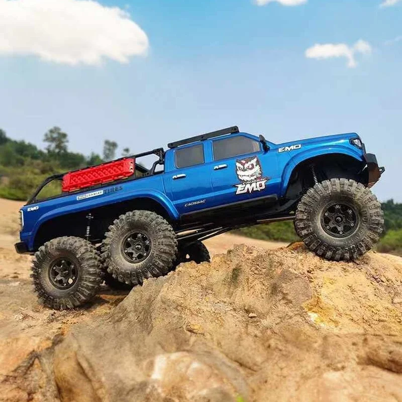 CROSSRC AT6 1/10 6WD Remote Control Electric Model Climbing Car Off-Road High And Low Speed Front And Rear Differential Lock RTR