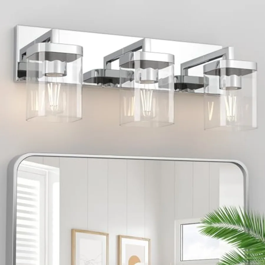 

Bathroom Vanity Light, Square Design s Morden Vanity ing Fixtures Over Mirror, Bathroom Light Fixtures for Living Room/Bedroom