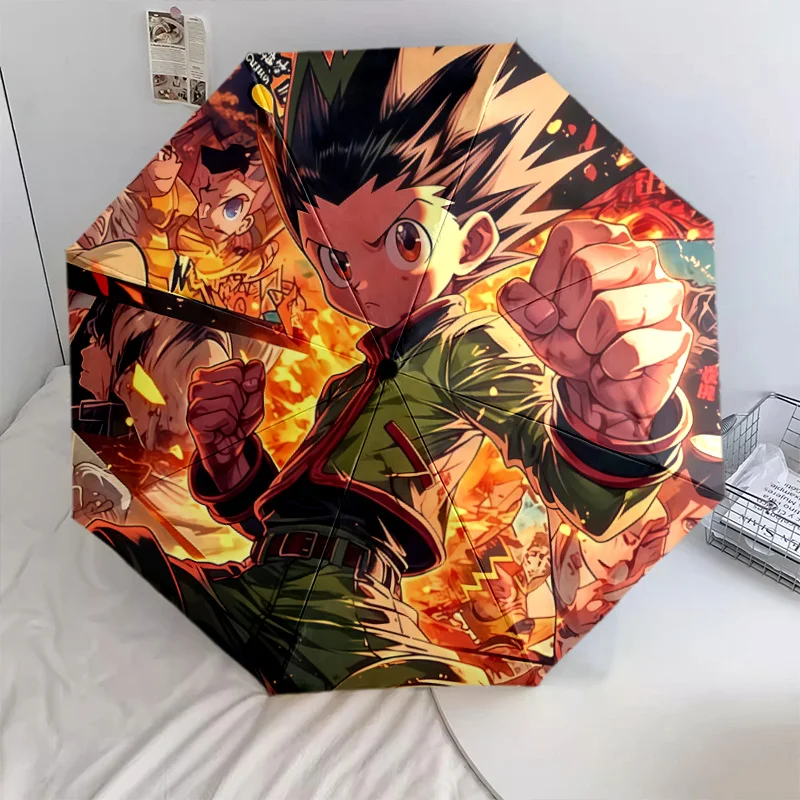 hunter-x-hunter-gon-solo-8-bone-automatic-folding-umbrella-stylish-great-gift-for-animation-fans
