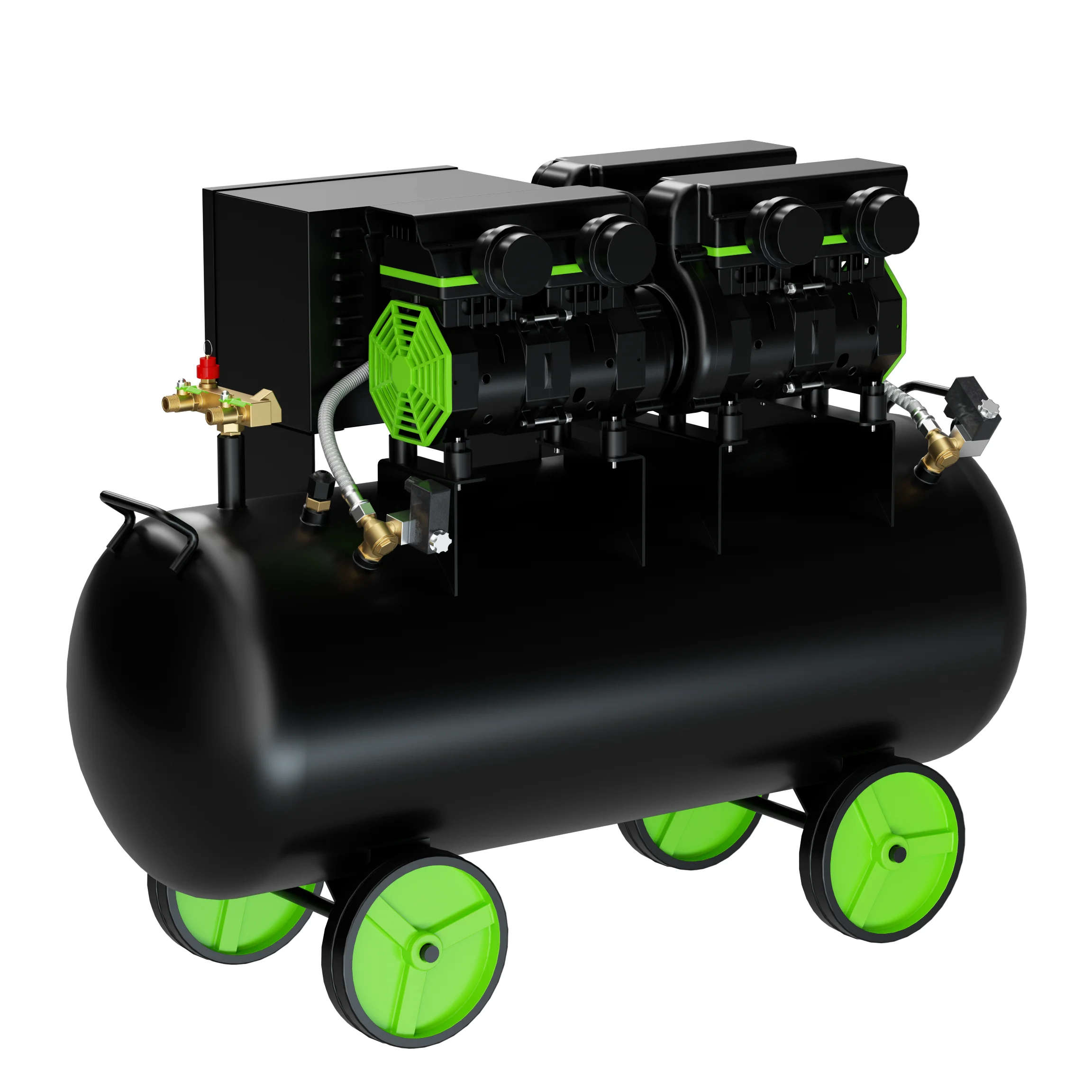 MZB Luftkompressor 90l Permanentmagnet-Luftkompressor mit variabler Frequenz