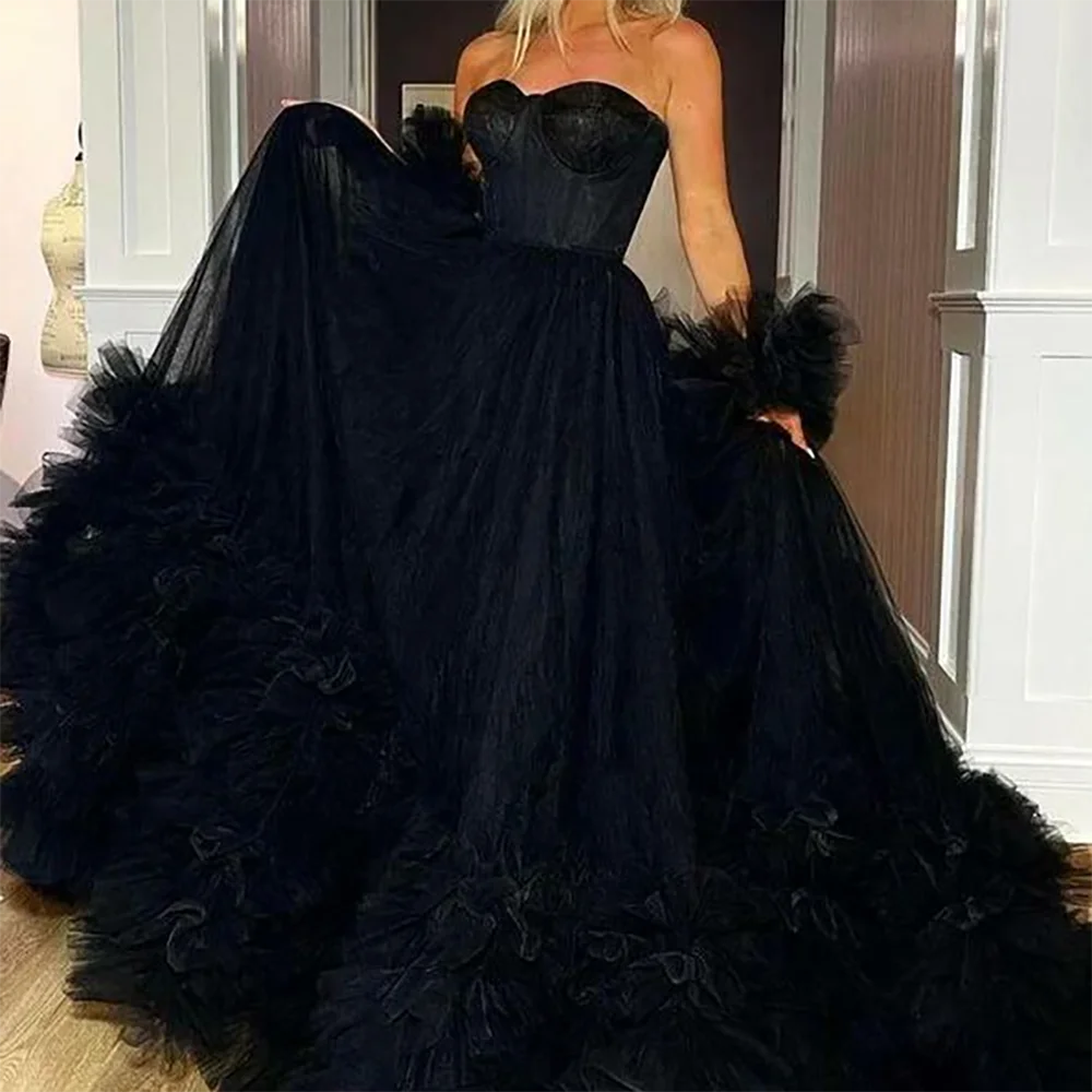 

Классические милые тюлевые плиссированные платья без рукавов трапециевидной формы вечерние платья для дня рождения и выпускного вечера по индивидуальному заказу