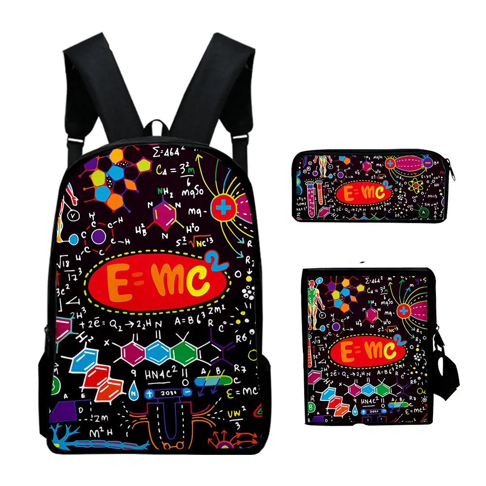 Conjunto de 3 partes bolsa de escola, conjunto de 3, mochila, conjunto de 3 peças, para a escola, para laptop, mochila