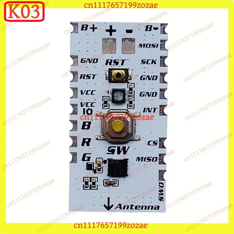KJ02 Chrysalis Module LSM6DSV+ QMC6309‑IMU Sensor Tracking Module Parts For Slimevr Smol Slime Trackers