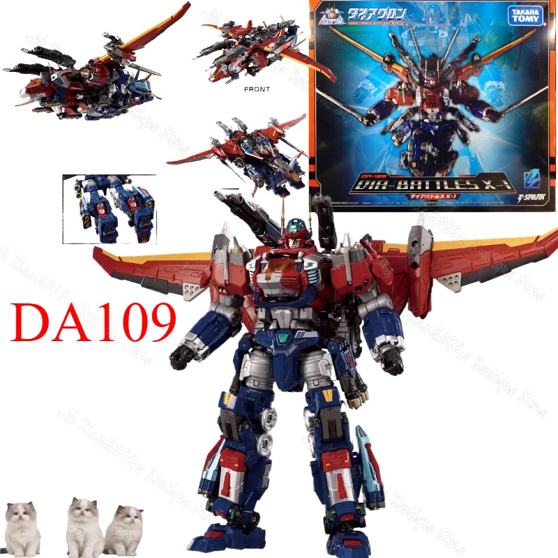 

[48 Hours Shipping】TAKARA TOMY Diaclone DA109 DA-109 Dia-Battles Xross-1 X1 New MachineTransformed Toys Action Figure Gifts