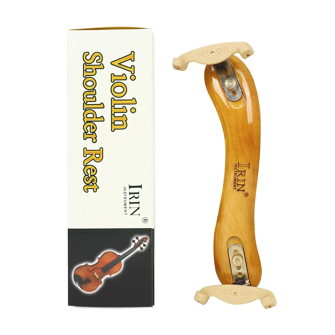 IRIN Violine Schulterstützen Ahorn Ou Feng Ruyi Modell Professionelle Violine Schulterstütze Einstellbar Für Verwendung Violine Zubehör