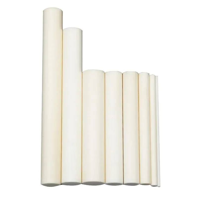 99 alumina ceramic rod Φ2-20mm Alumina Mirror Shaft for High Temperature Tools