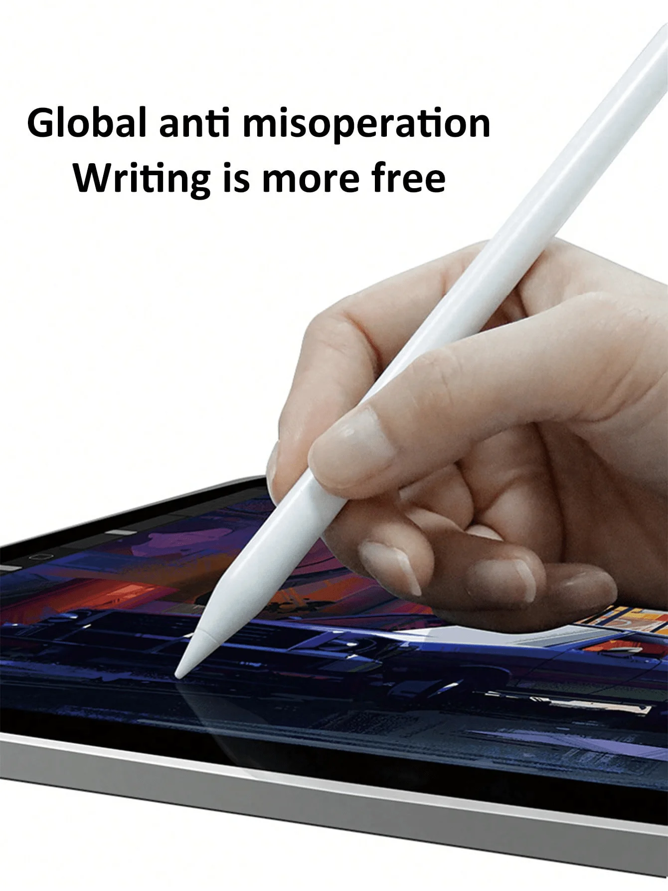 IPad Capacitive Pen Compatible With Apple Pencil 1/2 IPad Pen To Prevent Accidental Touch, Multi-Color Color With Magnetic Sucti
