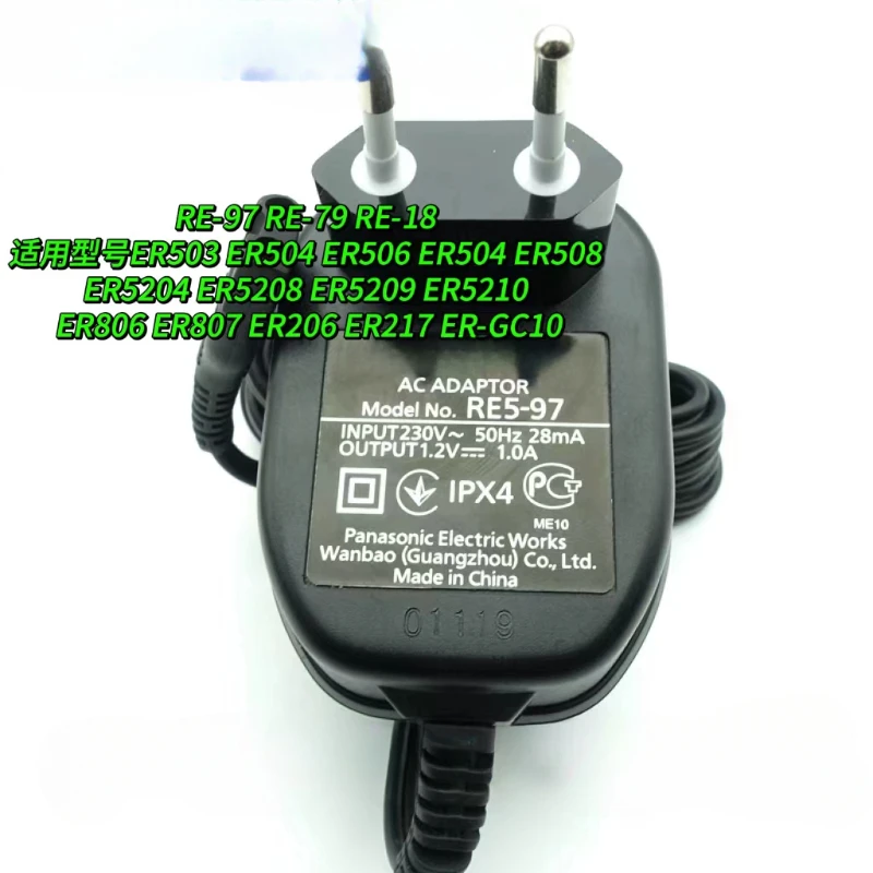 

For Panasonic Hairdresser Charger RE5-97 RE5-79 RE5-18 ER503 504 506 508 5204 GC10