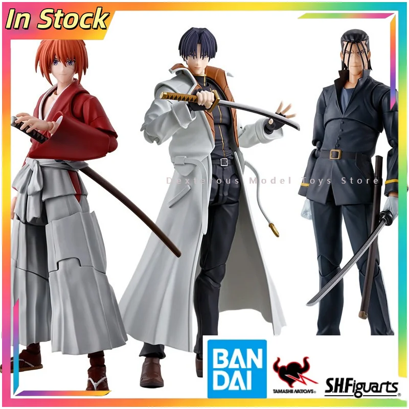 【En stock】 Bandai SHF Langke Sword Heart Sword Heart Four Noshima Cang Purple Saito One Romantic Tan Muñeco Articulado Hecho a Mano